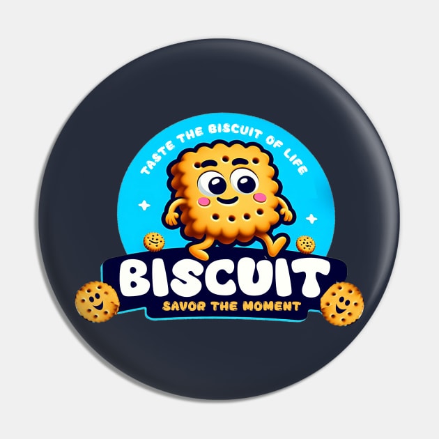 biscuit Pin by AOAOCreation