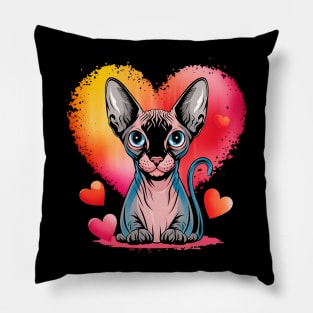 Devon Rex Cat Lover Devon Rex Pillow