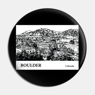 Boulder Colorado Pin