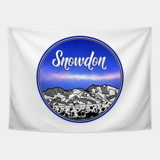 Mount Snowdon Wales Tapestry