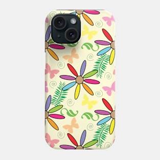 Floral Pattern Design Phone Case