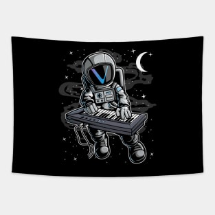 Astronaut Organ Vechain VET Coin To The Moon Crypto Token Cryptocurrency Blockchain Wallet Birthday Gift For Men Women Kids Tapestry