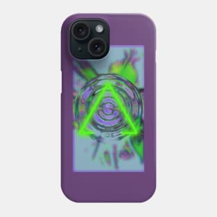 Neon Pyramid Phone Case