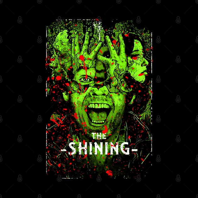 Shining Haunts Relive the Sinister Presence and Classic Moments of the Film's Iconic Overlook Hotel on a Tee by Irwin Bradtke