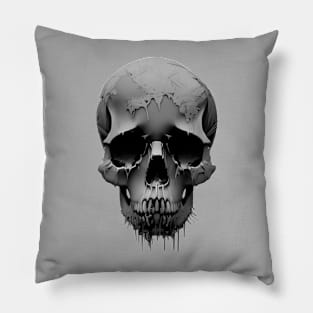 Sci-Fi Fantasy Skull Nº2 Pillow