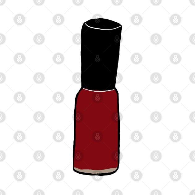 Red Nail Polish by JadedAlice