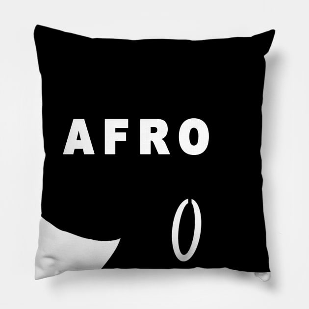 I Love My Afro Hair Pillow by Obehiclothes