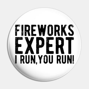Fireworks Expert fireworks Pin