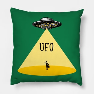 UFO Funny Alien Pillow