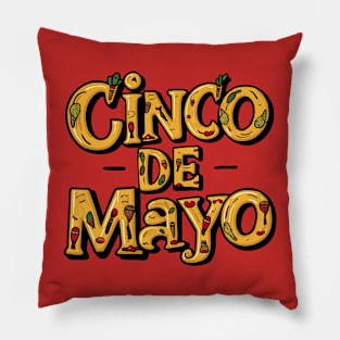 cinco de mayo t-shirt Pillow