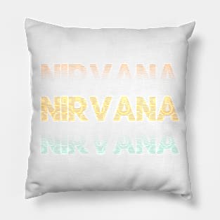 Distressed Vintage - Nirvana Music Pillow