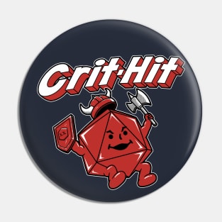 Crit-Aid Pin