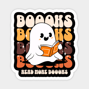 Boooks Ghost Reading Books Read More Magnet