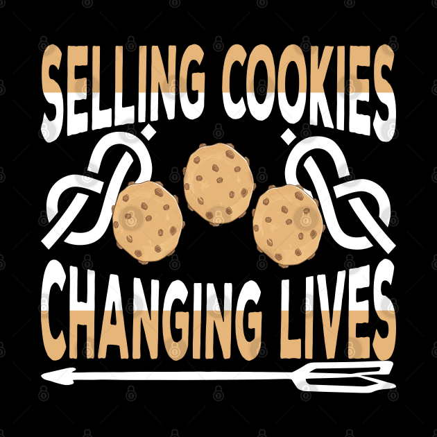 Selling Cookies, Changing Lives troop leader by Aistee Designs