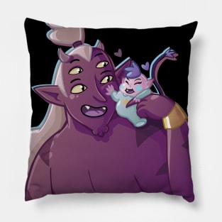 Father and Child Pillow