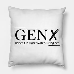 Gen X Raised On Hose Water And Neglect 2 Pillow