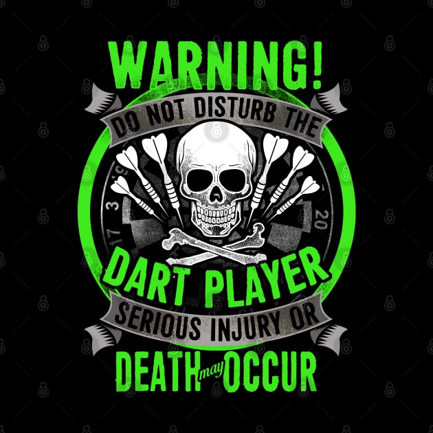 Crazy Do Not Disturb Dart Player by TonTomDesignz