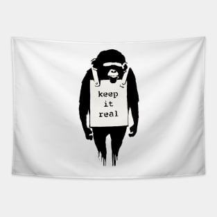 Keep it Real Banksy Tapestry