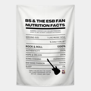 BS&ESB Fan Nutrition Facts Tapestry