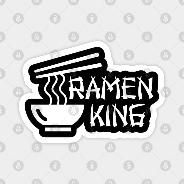 Ramen King Magnet by KC Happy Shop
