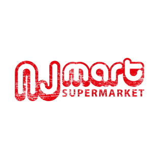 NJ Mart supermarket (aged look) T-Shirt