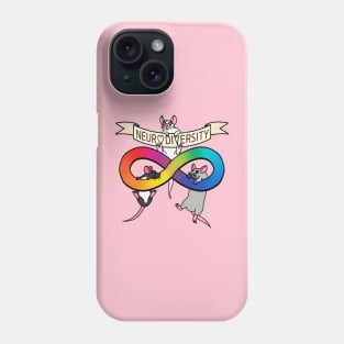 Neurodiversity Rats (Full Color Version) Phone Case