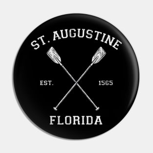 St.Augustine IV Med White Pin