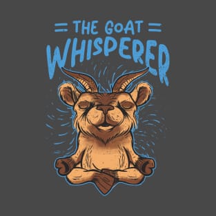 goat whisperer. Goat lovers and goat owners gift goat T-Shirt