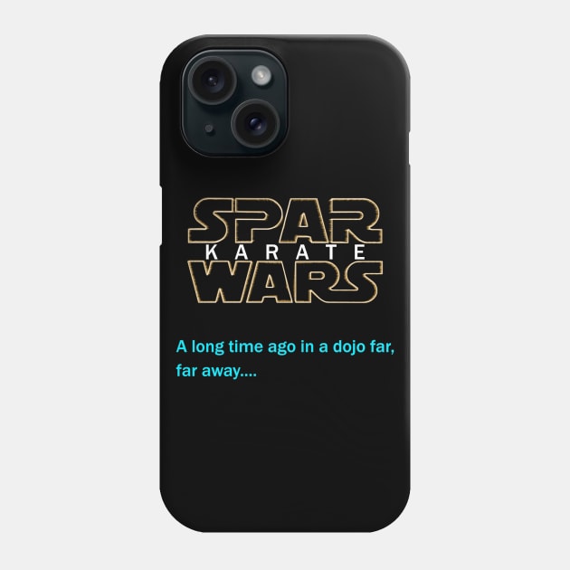 Spar Wars Karate Dojo Martial Arts Sparring MMA Phone Case by ExplOregon