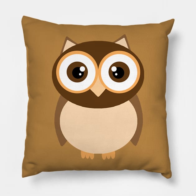 Owl Pillow by ElviaMontemayor