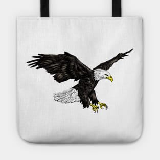 Bald Eagle Print Tote