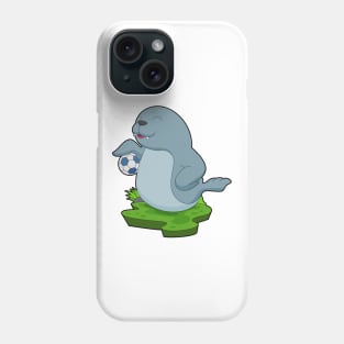 Seal Soccer player Soccer Phone Case