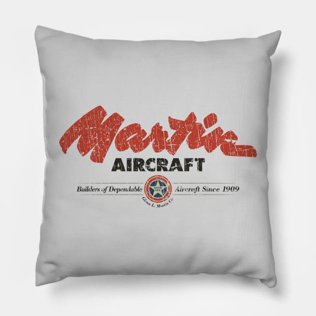 Glenn L. Martin Company 1917 Pillow by JCD666