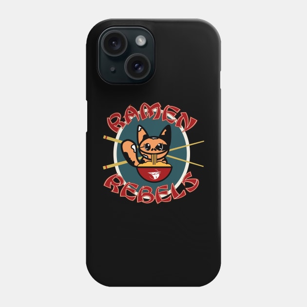 Ramen Rebels Phone Case by wanderlust untapped