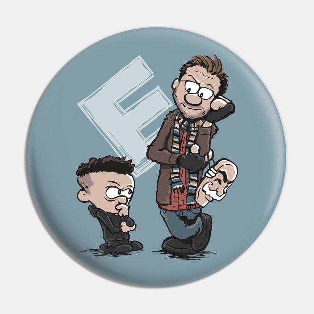 Elliot and Mr. Robbes Pin by djkopet