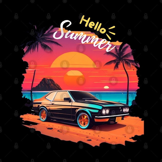 hello summer nice t-shirt for this summer T-Shirt by RACACH