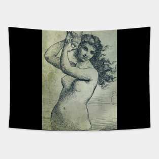 Vintage Mermaid Tapestry