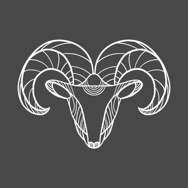 Zodiac sign set - Aries - Ram by I-Claire Design
