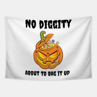 No diggity about to bag it up Tapestry