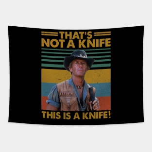 Crocodile Dundee That's Not A Knife! Tapestry