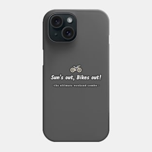 Bike and Sun Summertime fun Phone Case