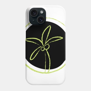 green palm tree design Phone Case