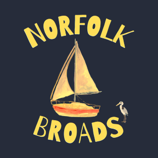 The Norfolk Broads Sailboat T-Shirt