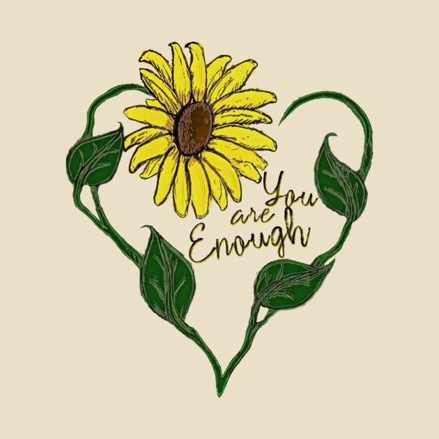 Sunflower: You are Enough by RedRock_Photo