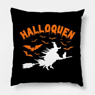 Halloqueen Funny Halloween Pillow