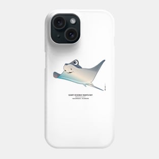 Giant Oceanic Manta Ray Phone Case