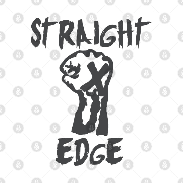 Straight Edge Fist Punk Rock Movement by darklordpug