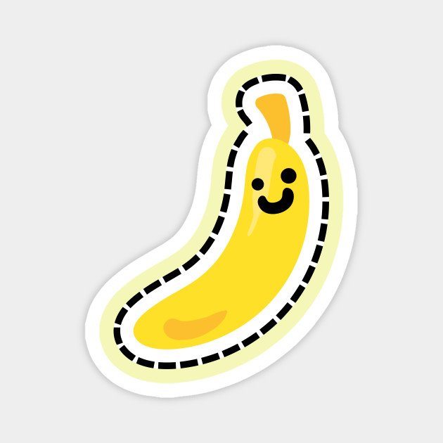 Fruit Banana Art Banana Magnet Teepublic