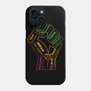 African American Leaders, Black History, Black Heroes, Civil Rights Leaders Phone Case