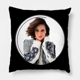 Lana Parrilla's photoshoot Pillow